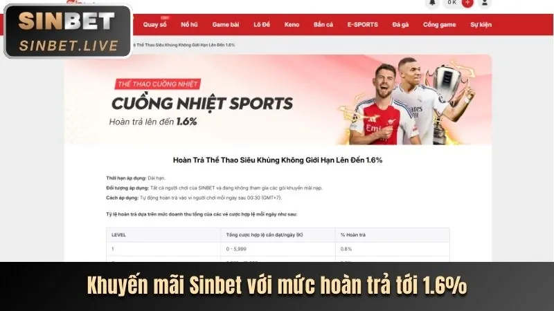 Ảnh chụp màn hình trang chủ BK8 với nút Đăng ký được đánh dấu